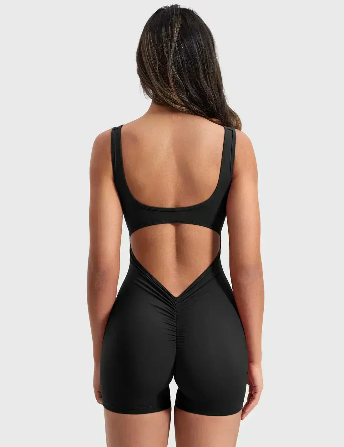 CURATED™  - VIRAL V-BACK ROMPER