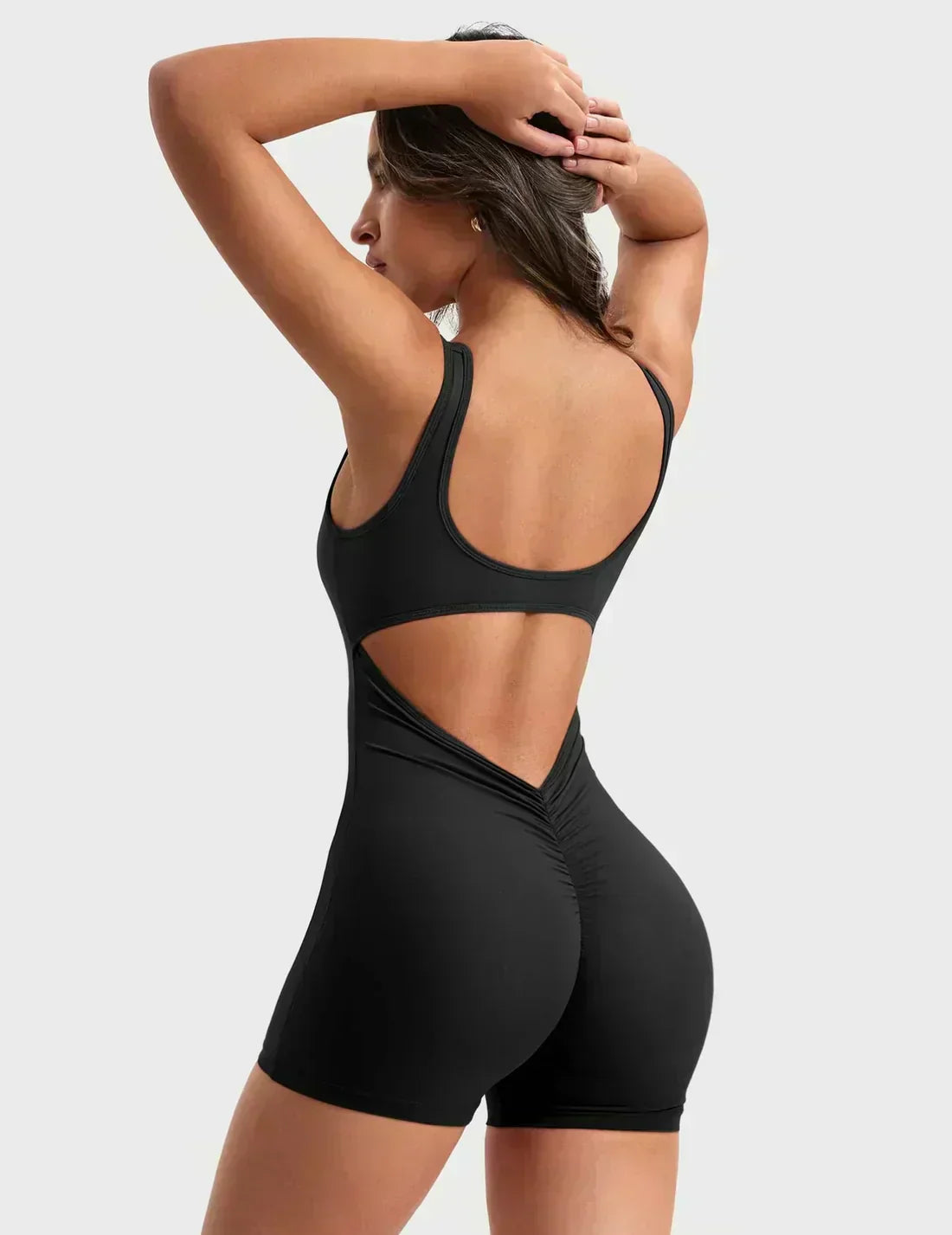 CURATED™  - VIRAL V-BACK ROMPER