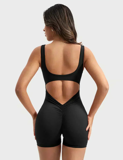 CURATED™  - VIRAL V-BACK ROMPER