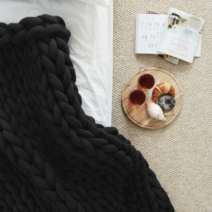 CURATED™  - COZY KNIT BLANKET