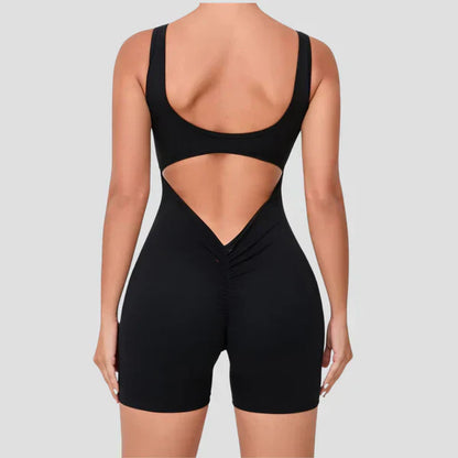 CURATED™  - VIRAL V-BACK ROMPER