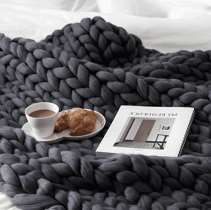 CURATED™  - COZY KNIT BLANKET