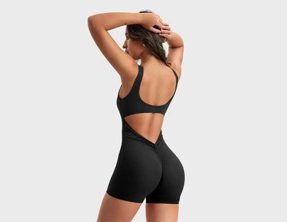 CURATED™  - VIRAL V-BACK ROMPER