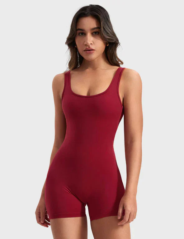 CURATED™  - VIRAL V-BACK ROMPER