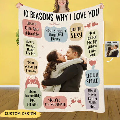 CURATED™  - 10 REASONS I ADORE MY PERSONALIZED PHOTO BLANKET